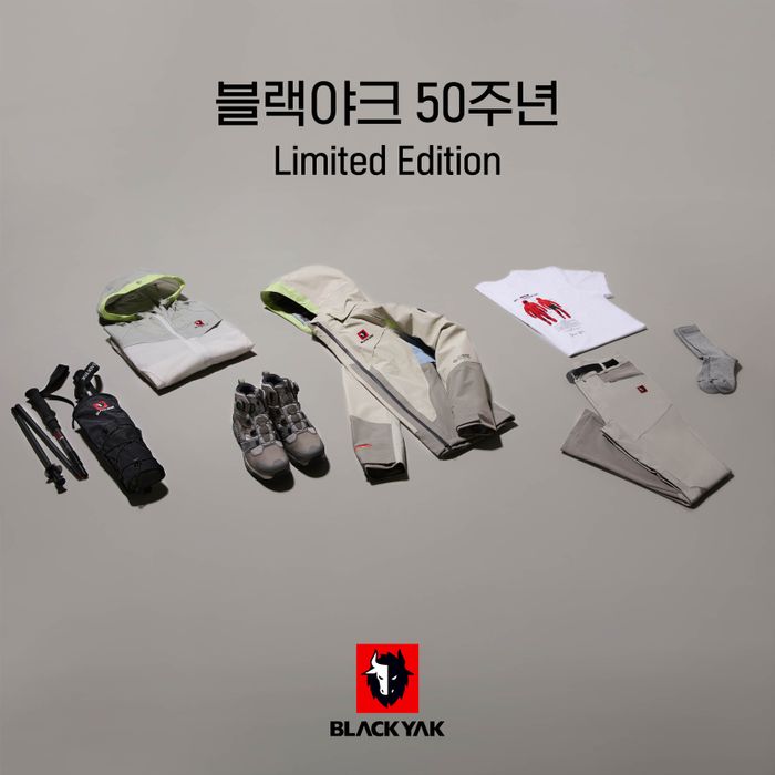 블랙야크, 50주년 리미티드 에디션 공개
