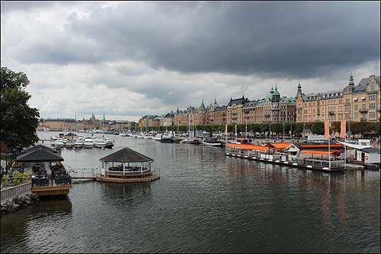 스톡홀름 멜라렌 호수의 멋진 모습. ⓒ이석원
