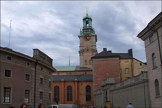스톡홀름 대성당은 스톡홀름에서도 가장 오래된 건축물이다. ⓒ이석원