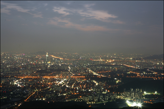 남한산성 야경 ⓒ 서영진