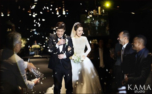 박지성-김민지 결혼식. ⓒ카마스튜디오
