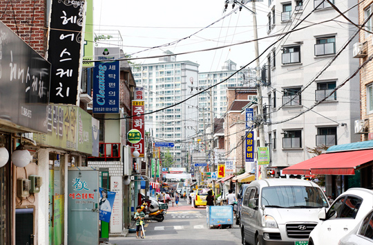 아파트와 아파트 사이, 유독 낮은 동네 목2동. 사진은 서울시 마을공동체 종합지원센터 웹진 이미지 캡쳐.