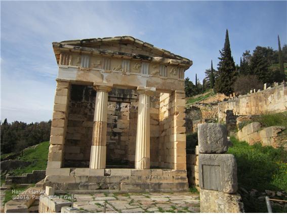 복원된 아테네 보물 창고 ⓒ박경귀 