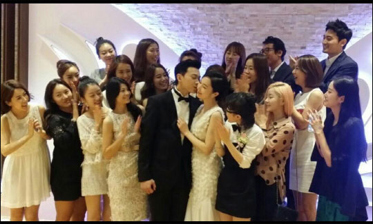 신주아 한국 결혼식. ⓒ박슬기 트위터