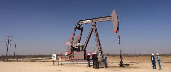 SK이노베이션 미국 석유개발 광구 모습. 사진 제공 SK이노베이션