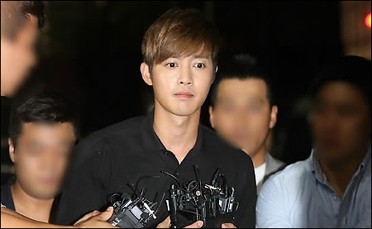 김현중이 여자친구 폭행 혐의에 대해 일부 인정했지만 기존 입장을 고수했다. ⓒ연합뉴스