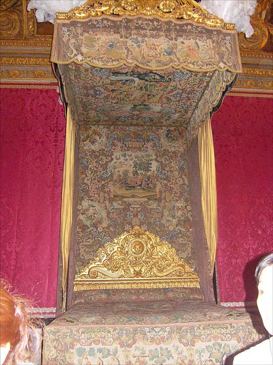 베르사이유 궁전의 화려함은 특히 왕과 그 가족들의 침실에서 진가를 발휘한다. ⓒ이석원