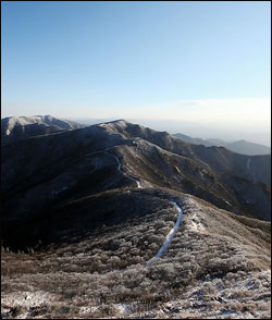 소백산 탐방로 일부 구간에 대해 내달 15일까지 출입이 통제된다.(자료사진) ⓒ연합뉴스