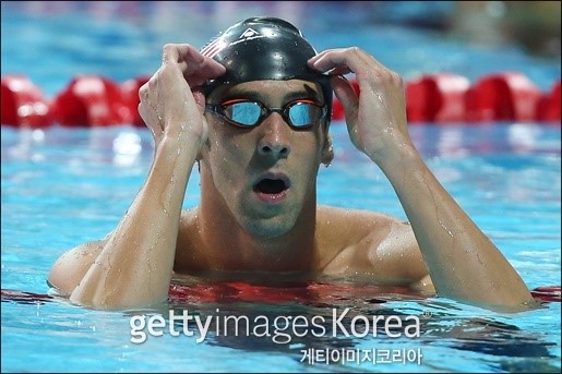펠프스는 음주운전 파문에도 올해의 미국 수영 선수로 선정됐다. ⓒ 게티이미지