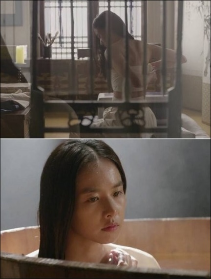 조윤희 목욕신 ⓒ KBS 2TV '왕의 얼굴'