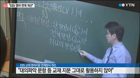 31일 교육부는 ‘수능 개선안’과 한국 교육평가원의 ‘2016학년도 수능 시행 기본계획’을 발표했다. YTN 보도화면 캡처