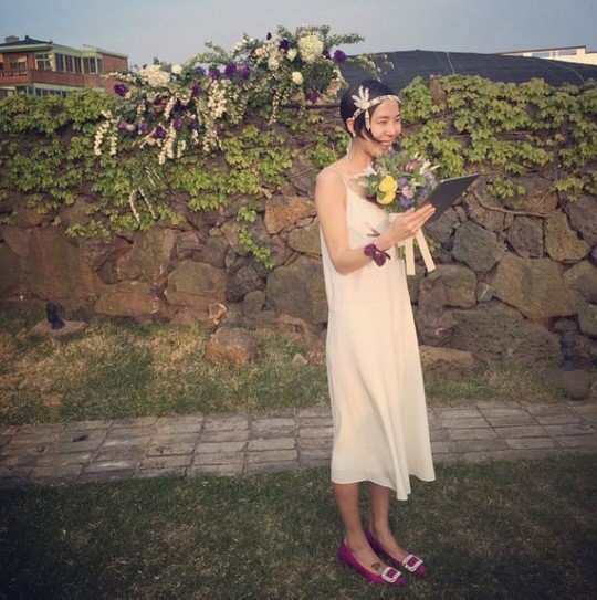 방송인 김나영이 4월 27일 결혼식을 갖고 유부녀 대열에 합류하게 됐다. ⓒ 김나영 인스타그램