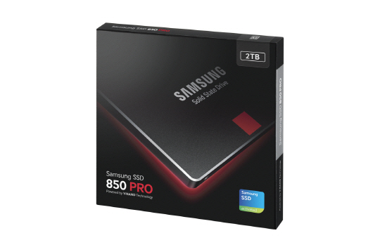 삼성 SSD 850 PRO 2TB ⓒ삼성전자