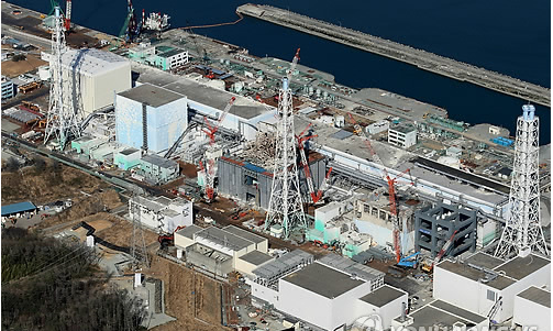 2011년 대형 방사능 사고가 발생한 일본 후쿠시마(福島) 제1원전. ⓒ연합뉴스