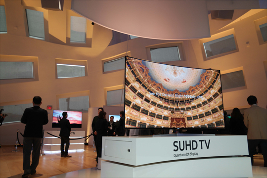삼성전자 2016년형 SUHD TV.ⓒ삼성전자