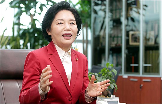 강남 분구 지역에 출마한 이유를 밝히고 있는 류 의원. ⓒ데일리안 박항구 기자