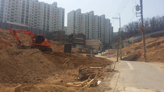 홍제원 아이파크가 들어설 서대문구 홍제동 156번지 '사업부지' 전경.ⓒ데일리안 박민 기자