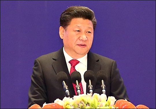 28일 시진핑 중국 국가주석이 '제5차 아시아 교류 및 신뢰구축회의‘기조강연에서 대북제재의 전면적인 집행의지를 표명해 관심이 집중되고 있다. (자료사진) ⓒ연합뉴스