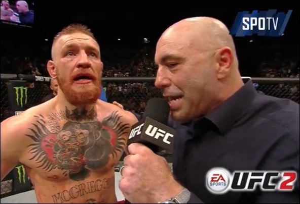 UFC 코너 맥그리거. 스포티비 화면 캡처