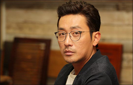 배우 하정우는 "영화 '아가씨'는 이야기가 탄탄한 상업 스릴러"라고 소개했다.ⓒ데일리안 박항구 기자