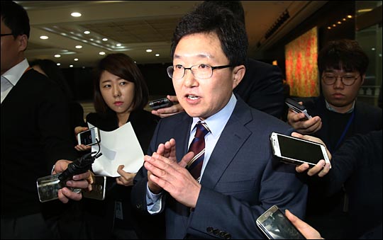 8·9 새누리당 전당대회에 출마한 김용태 의원이 30일 KBS라디오에서 친박계를 비난했다. (자료사진) ⓒ데일리안 홍효식 기자