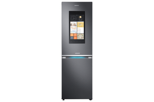 BMF타입의 삼성 ‘패밀리 허브’ 냉장고(블랙).ⓒ삼성전자