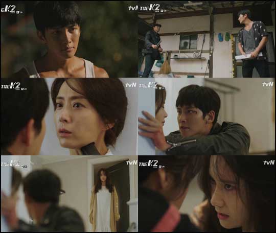 tvN 금토드라마 보디가드 액션 'THE K2(더 케이투)'가 60분을 순간처럼 느껴지게 하는 몰입감을 선사하며 시청자들의 60분을 사로잡았다.tvN 'THE K2 화면 캡처