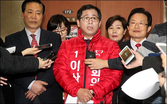 13일 새누리당의 신임 원외대변인으로 임명된 이상휘 전 청와대 춘추관장은 "오직 정권재창출을 위해 역할을 다 할 것"이라고 밝혔다. (자료사진) ⓒ데일리안 박항구 기자