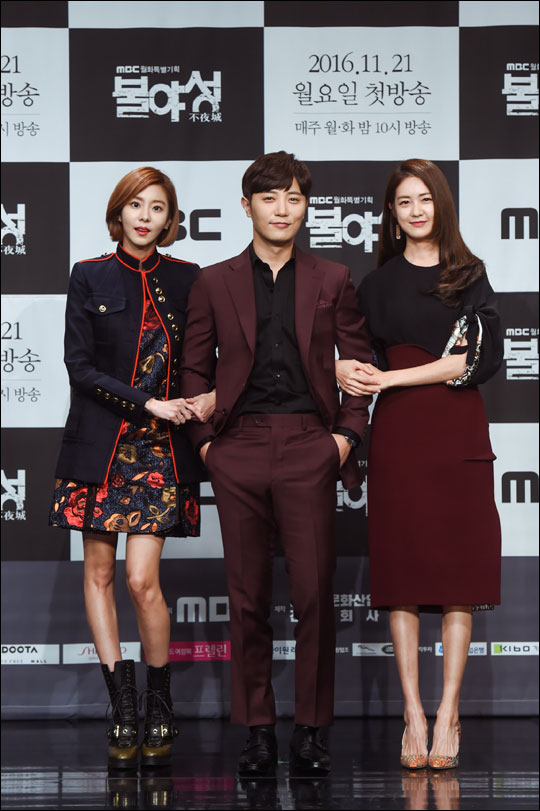 배우 진구가 MBC 새 월화극 '불야성'을 통해 이요원, 유이와 촬영한 소감을 밝혔다.ⓒMBC