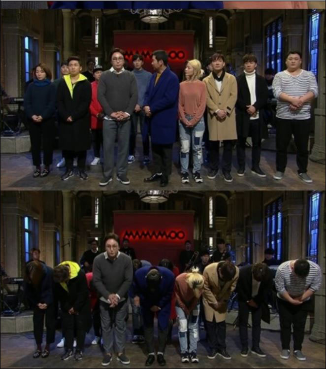 개그맨 신동엽이 tvN 'SNL8'을 대표해 이세영 성추행 논란에 대해 사과했다.tvN 'SNL코리아 시즌8' 화면 캡처