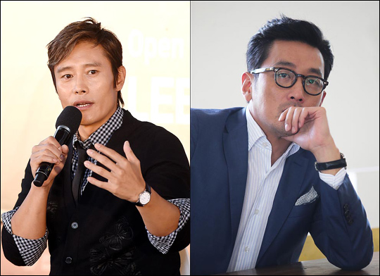 배우 이병헌과 하정우가 영화 '싱글라이더'의 제작자로 나섰다.ⓒ데일리안 DB