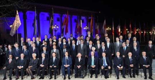 17일(현지시간) 독일 바덴바덴에서 'G20재무장관.중앙은행총재회의'가 진행됐다.ⓒ연합뉴스