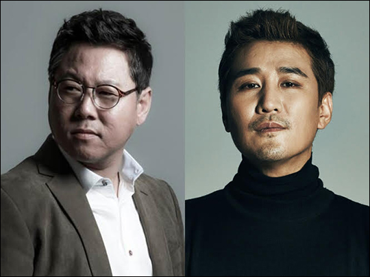연극 '라이어'에 캐스팅 된 김광식(왼쪽)과 안홍진.. ⓒ 파파프로덕션