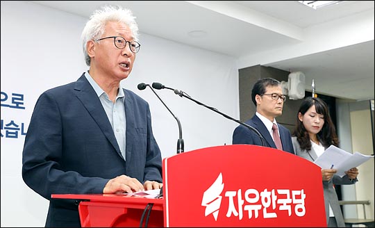 류석춘 자유한국당 혁신위원장 ⓒ데일리안 박항구 기자