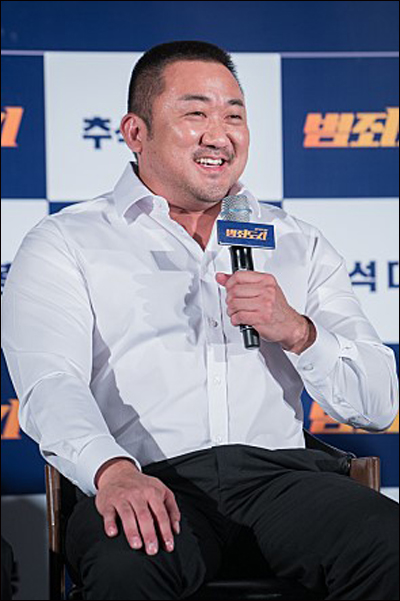 배우 마동석이 영화 '범죄도시'에 출연한 소감을 전했다.ⓒ(주)키위미디어그룹