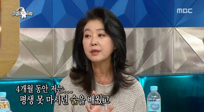 '라디오스타' 김부선이 화제다. MBC 방송 캡처.