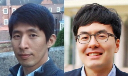 이종민 미디어 인프라 Lab장(왼쪽), 김지원 T브레인 상무. ⓒ SKT