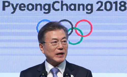 문재인 대통령은 26일 평창동계올림픽 폐회식에 참석한다.
ⓒ연합뉴스