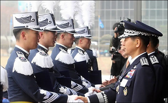 충북 청원군 공군사관학교에서 열린 졸업식.ⓒ연합뉴스 