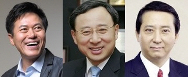 왼쪽부터 박정호 SKT 사장, 황창규 KT 회장, 권영수 LGU+ 부회장. ⓒ 각 사 제공 