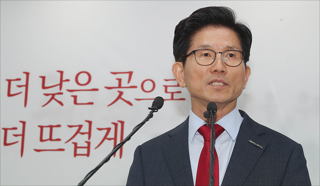 자유한국당 서울시장 후보 김문수 전 경기지사 ⓒ데일리안 홍금표 기자