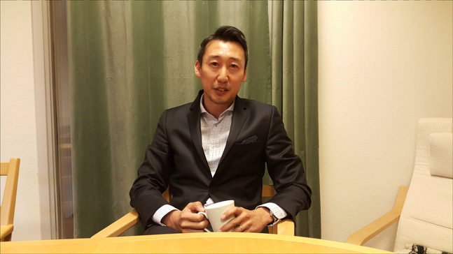 스웨덴 스톡홀름에 있는 ISDP연구소에서 상임연구원으로 있는 이상수 박사는 북한 전문가이다. (사진 이석원)