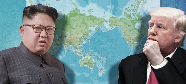 김정은 북한 국무위원장(왼쪽)과 도널드 트럼프 미국 대통령 ⓒ 연합뉴스 DB 