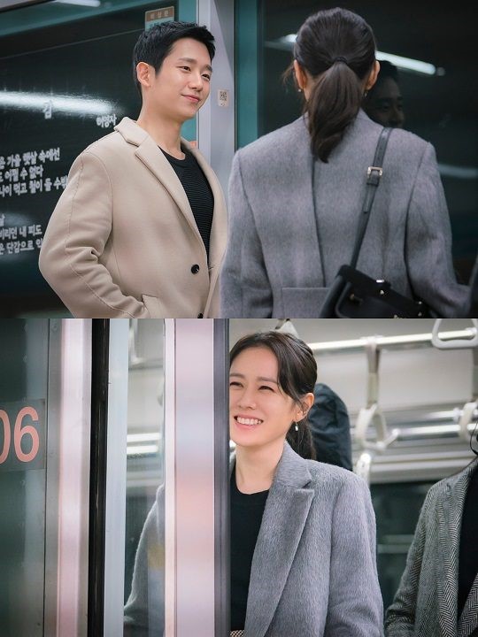 JTBC '밥 잘 사주는 예쁜 누나'의 손예진과 정해인의 로맨스는 여전히 달콤하다.ⓒ드라마하우스, 콘텐츠케이
