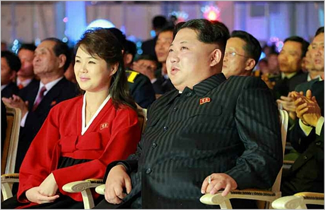 리설주와 김정은 북한 국무위원장 ⓒ조선중앙통신 