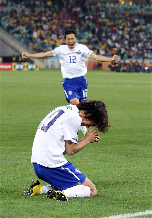 박주영은 4년 전 경험을 기반으로 자신의 두 번째 월드컵 무대에서 맹활약을 펼쳤다. ⓒ 연합뉴스