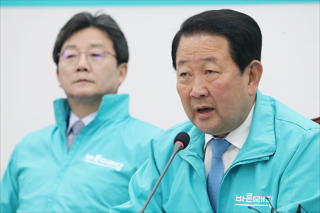 박주선 바른미래당 공동대표가 지난 4월 6일 오전 국회에서 열린 바른미래당 최고위원회의에서 발언을 하고 있다. (자료사진) ⓒ데일리안 홍금표 기자