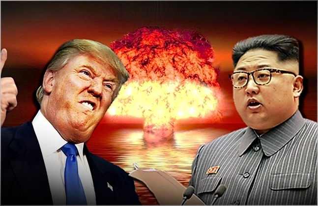 미 트럼프(왼쪽) 대통령과 북한 김정은 국무위원장 ⓒ데일리안