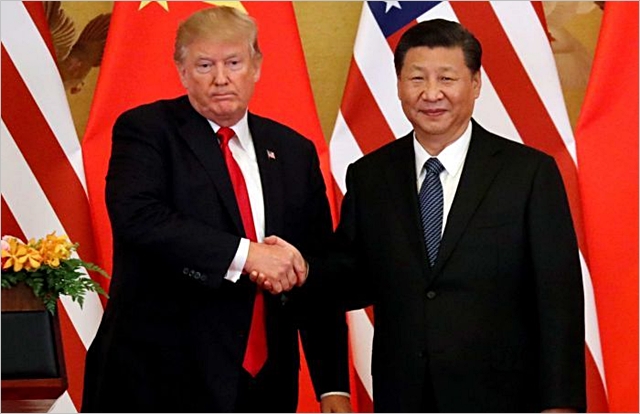 도널드 트럼프 미국 대통령과 시진핑 중국 국가주석. ⓒABC뉴스