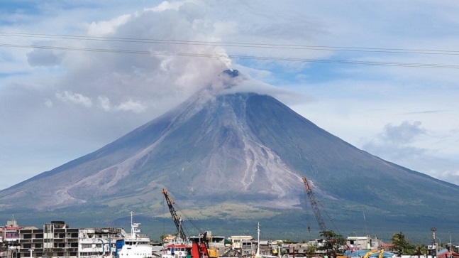 필리핀 마욘 화산. ⓒ연합뉴스
